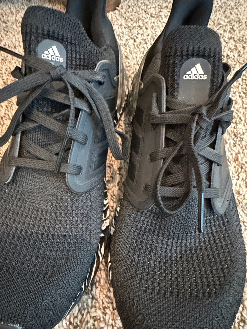 adidas Black Knit Sneakers ultraboost glam-pack Marble prime blue - Picture 3 of 13